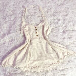 𝜗𝜚american eagle babydoll buttoned top